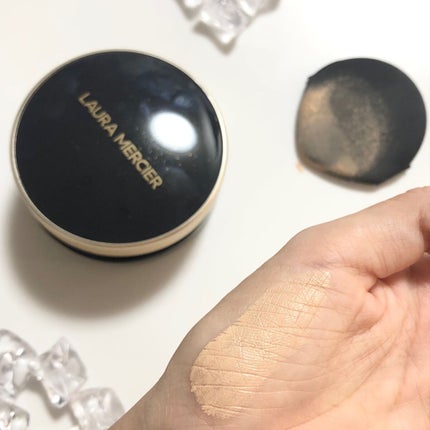 フローレス ルミエール ラディアンス パーフェクティング クッション/ローラ メルシエ/クッションファンデーションを使ったクチコミ(2枚目)