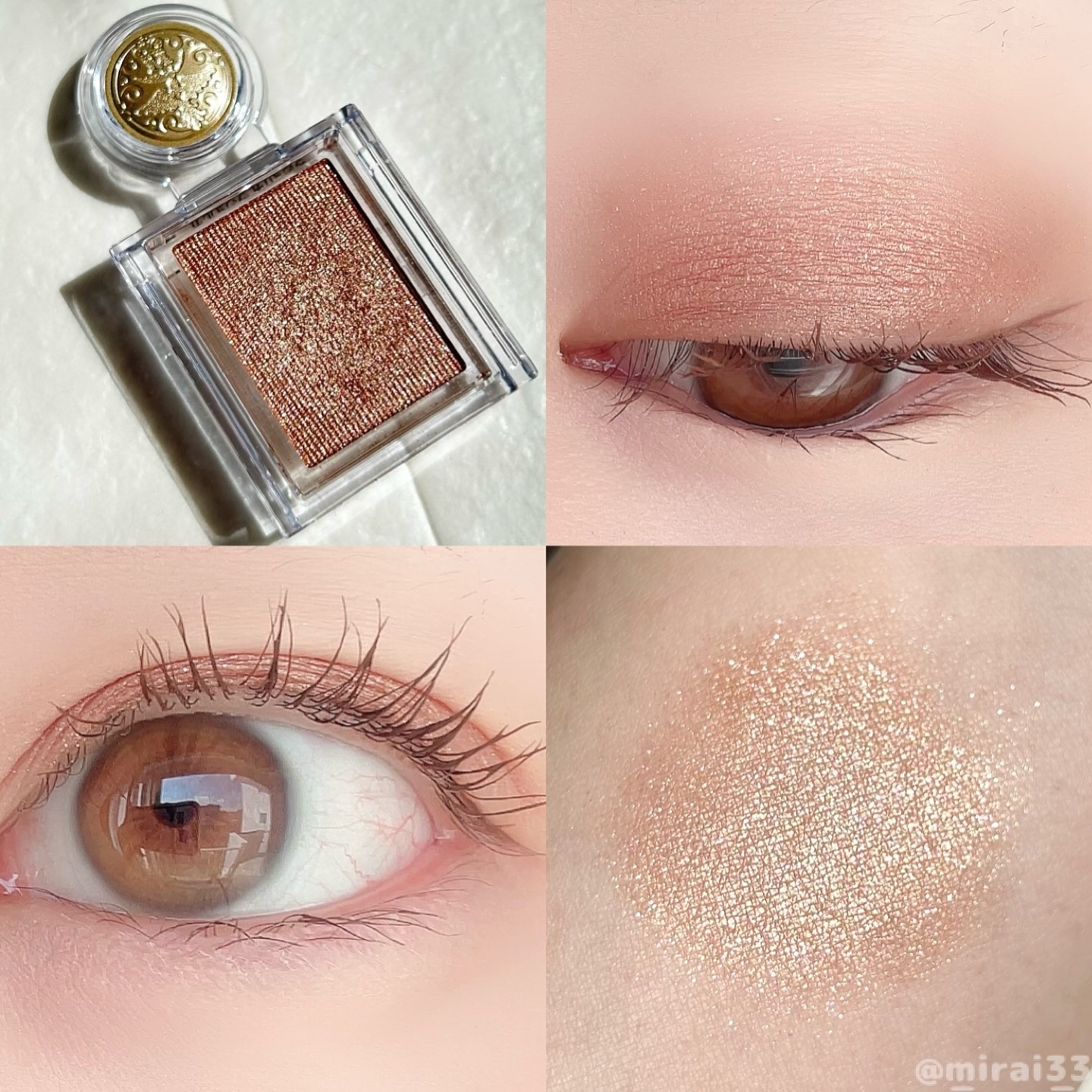 シャドーカスタマイズ BR332 胡桃/MAJOLICA MAJORCA/単色アイシャドウを使ったクチコミ（2枚目）