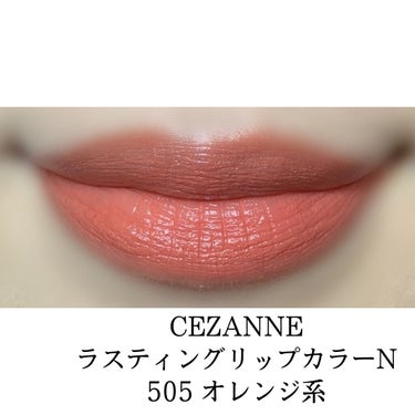 ラスティング リップカラーN/CEZANNE/口紅を使ったクチコミ（2枚目）