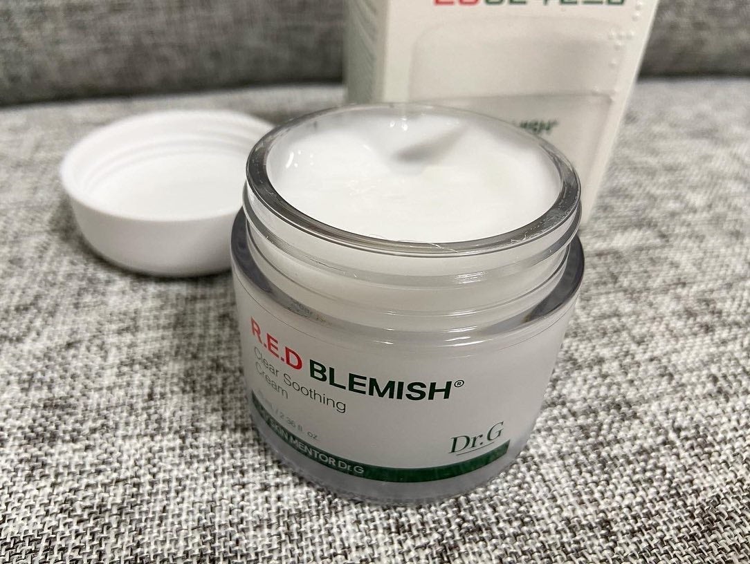 レッドブレミッシュ クリアスージングクリーム/Dr.G/フェイスクリームを使ったクチコミ(2枚目)