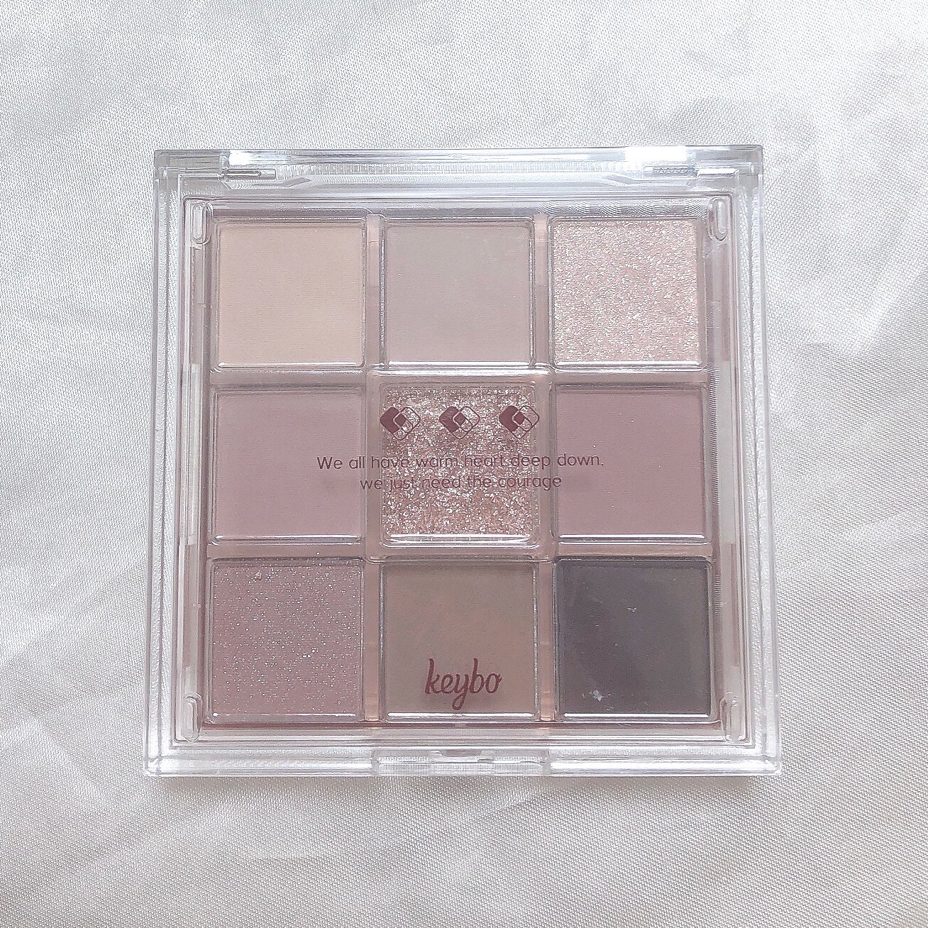 KEYBO FALL IN LOVE SHADOW PALETTE/keybo/アイシャドウパレットを使ったクチコミ(3枚目)