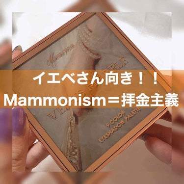 VenusMarble 9色アイシャドウパレット Mammonism(マンモニズム)/Venus Marble/アイシャドウパレットを使ったクチコミ（1枚目）