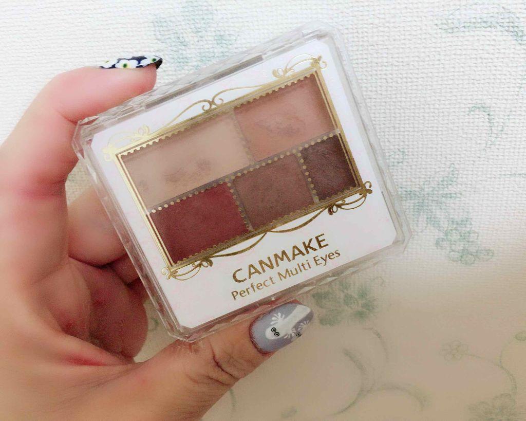 パーフェクトマルチアイズ/キャンメイク/アイシャドウパレットを使ったクチコミ（1枚目）