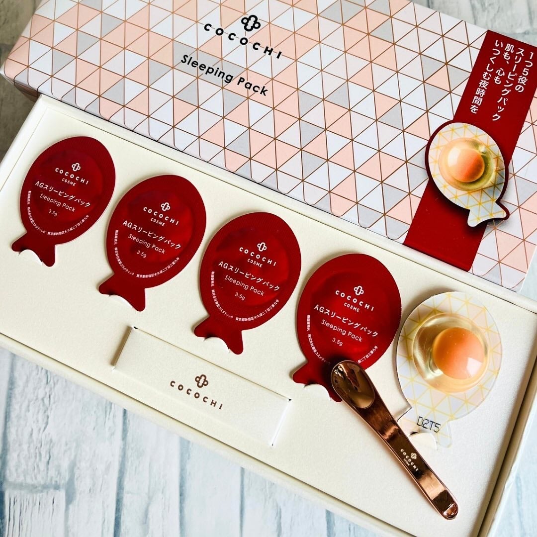 ココチ AG スリーピングパック N/COCOCHI/フェイスクリームを使ったクチコミ(3枚目)