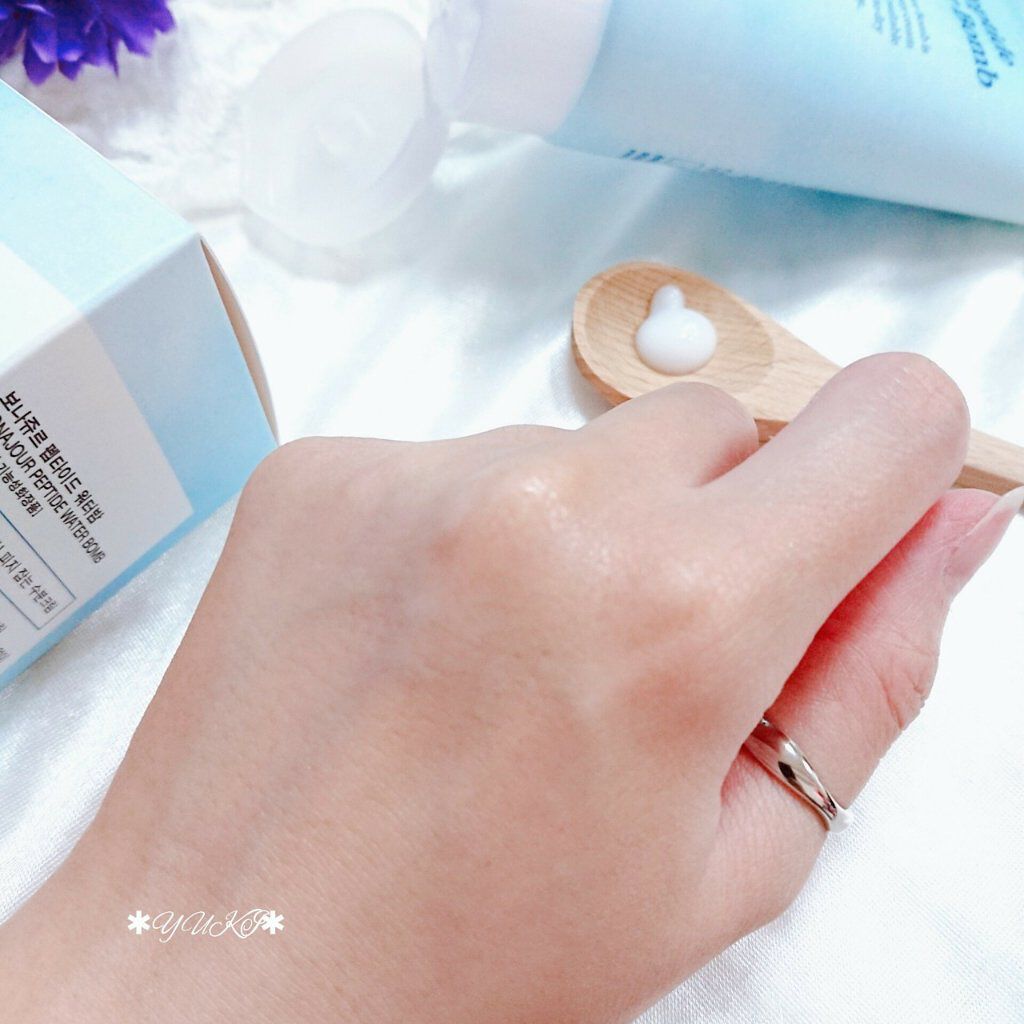 ペプチドウォーターボム/Bonajour/フェイスクリームを使ったクチコミ(7枚目)