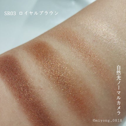 スキニーリッチシャドウ/excel/アイシャドウパレットを使ったクチコミ(5枚目)