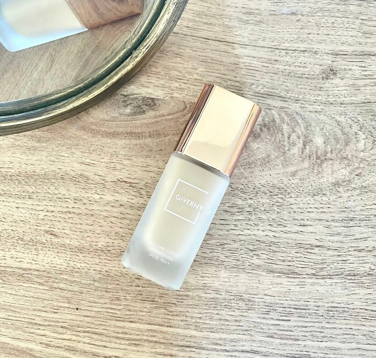 密着カバーファンデーション/GIVERNY/リキッドファンデーションを使ったクチコミ(1枚目)