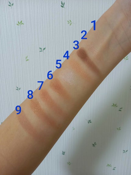 UR GLAM BLOOMING EYE COLOR PALETTE/U R GLAM/アイシャドウパレットを使ったクチコミ(3枚目)