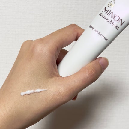 ミノン アミノモイスト エイジングケア アイクリーム/ミノン/アイケア・アイクリームを使ったクチコミ(4枚目)