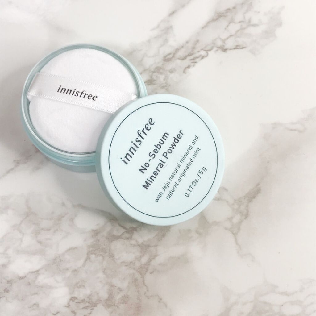ノーセバム ミネラルパウダー/innisfree/ルースパウダーを使ったクチコミ(2枚目)