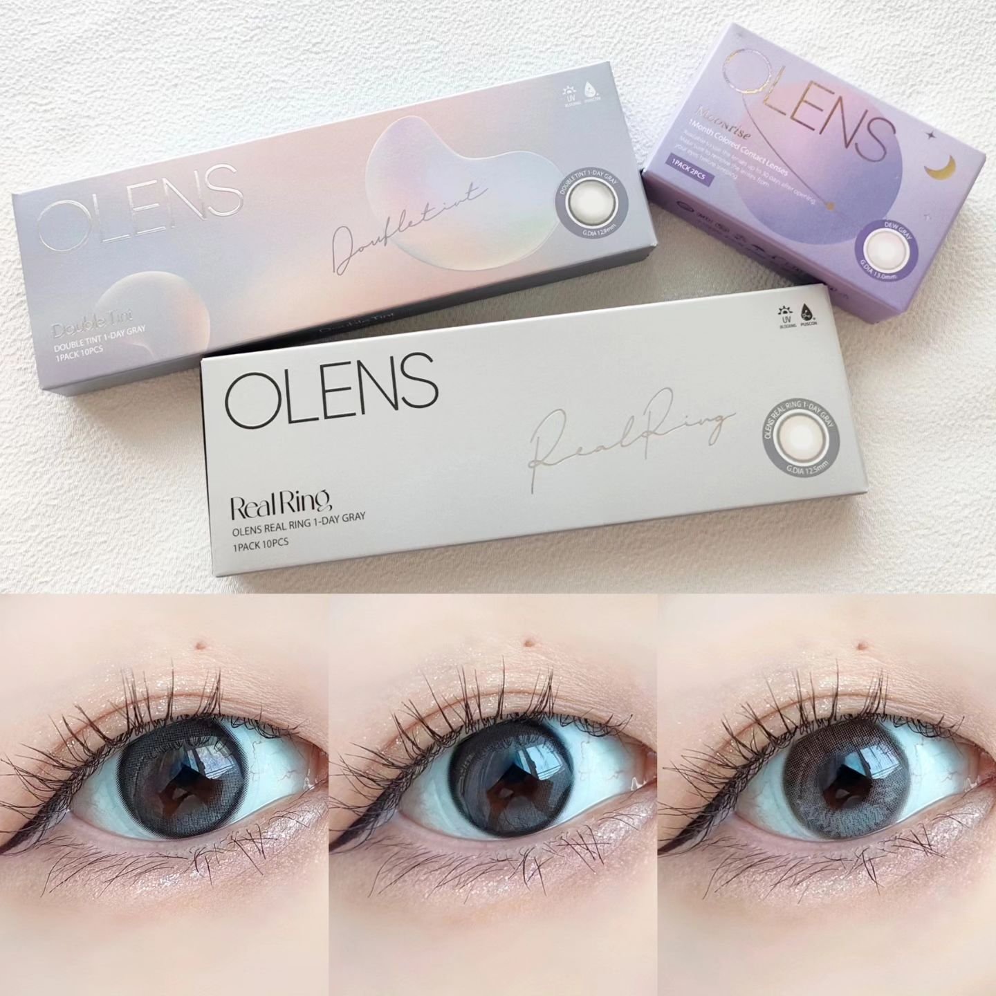 Real Ring 1day/OLENS/ワンデー（１DAY）カラコンを使ったクチコミ（1枚目）