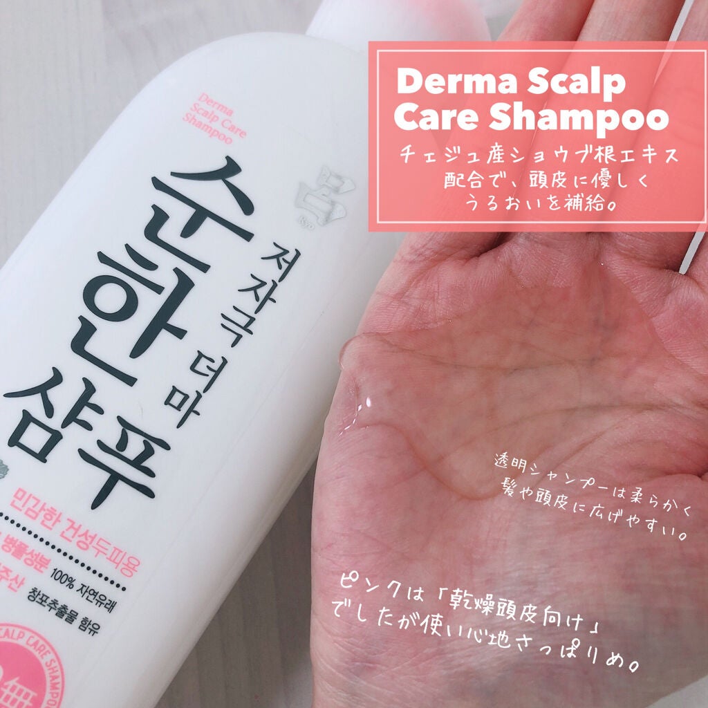 時空の歪み🌓韓国コスメ/イエベ秋 on LIPS 「呂[DermaScalpCareShampoo/Conditi..」(3枚目)