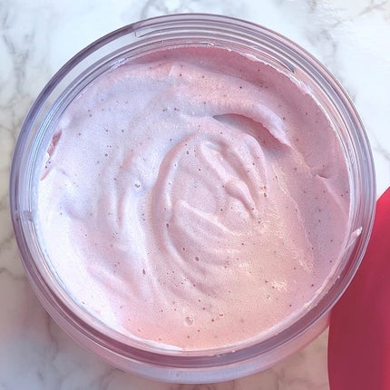 ダヴ ふわとろ クリーミースクラブ チェリー&アプリコットミルク/ダヴ/ボディスクラブを使ったクチコミ(6枚目)