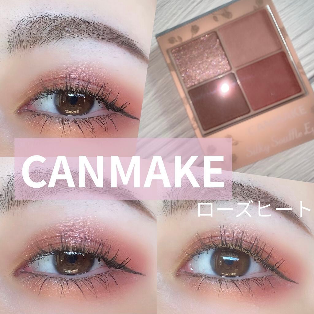 シルキースフレアイズ(マットタイプ)/キャンメイク/アイシャドウパレットを使ったクチコミ(1枚目)