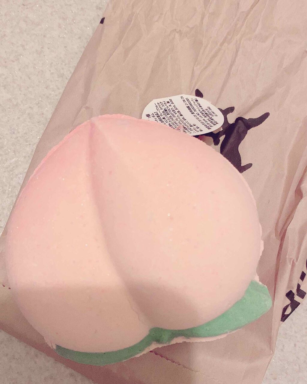 ピーチィ ボム/ラッシュ/炭酸系入浴剤を使ったクチコミ（1枚目）