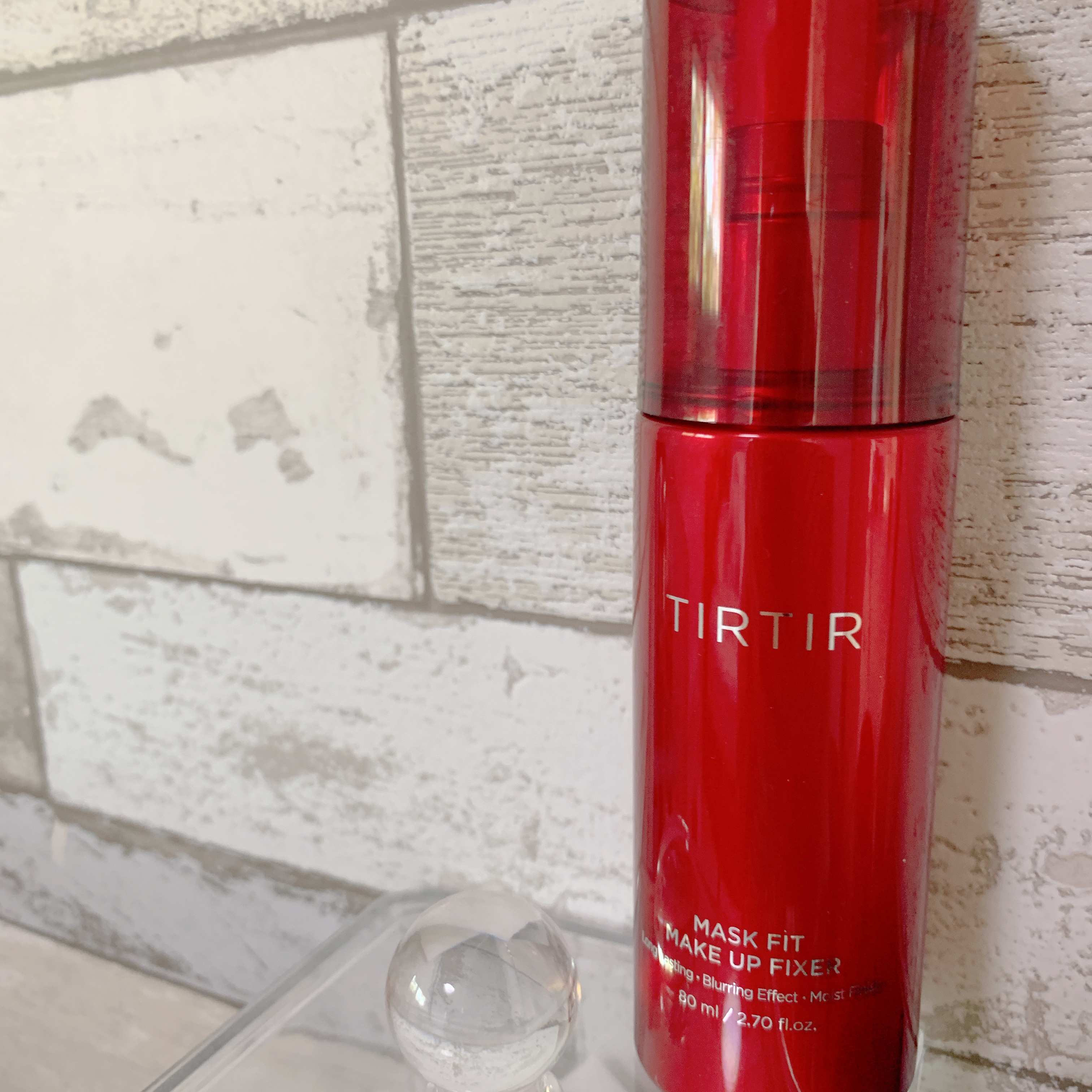 マスクフィット メイクアップフィクサー/TIRTIR(ティルティル)/フィックスミストを使ったクチコミ（1枚目）