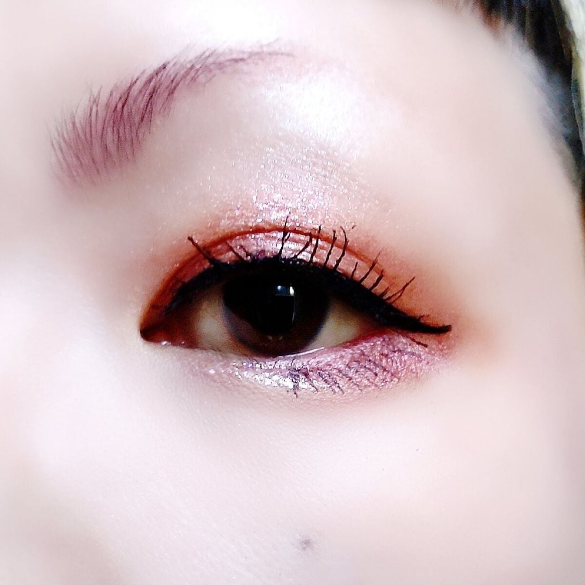 UR GLAM BLOOMING EYE COLOR PALETTE/U R GLAM/アイシャドウパレットを使ったクチコミ(5枚目)