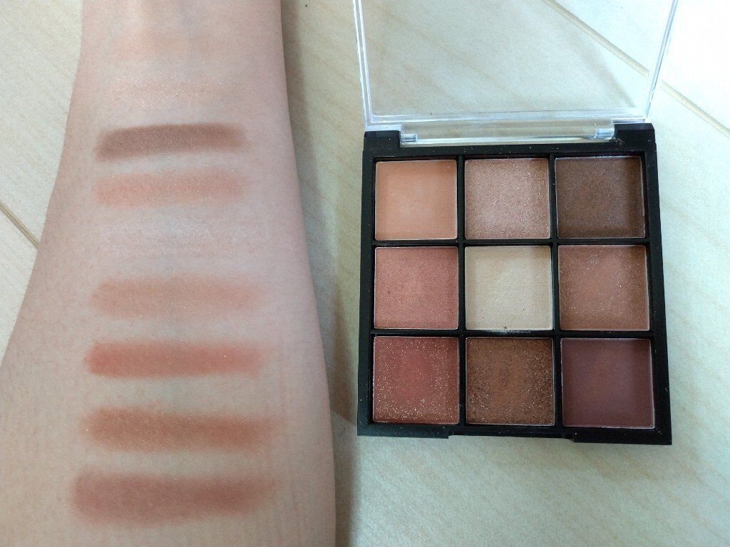 UR GLAM BLOOMING EYE COLOR PALETTE/U R GLAM/アイシャドウパレットを使ったクチコミ(2枚目)