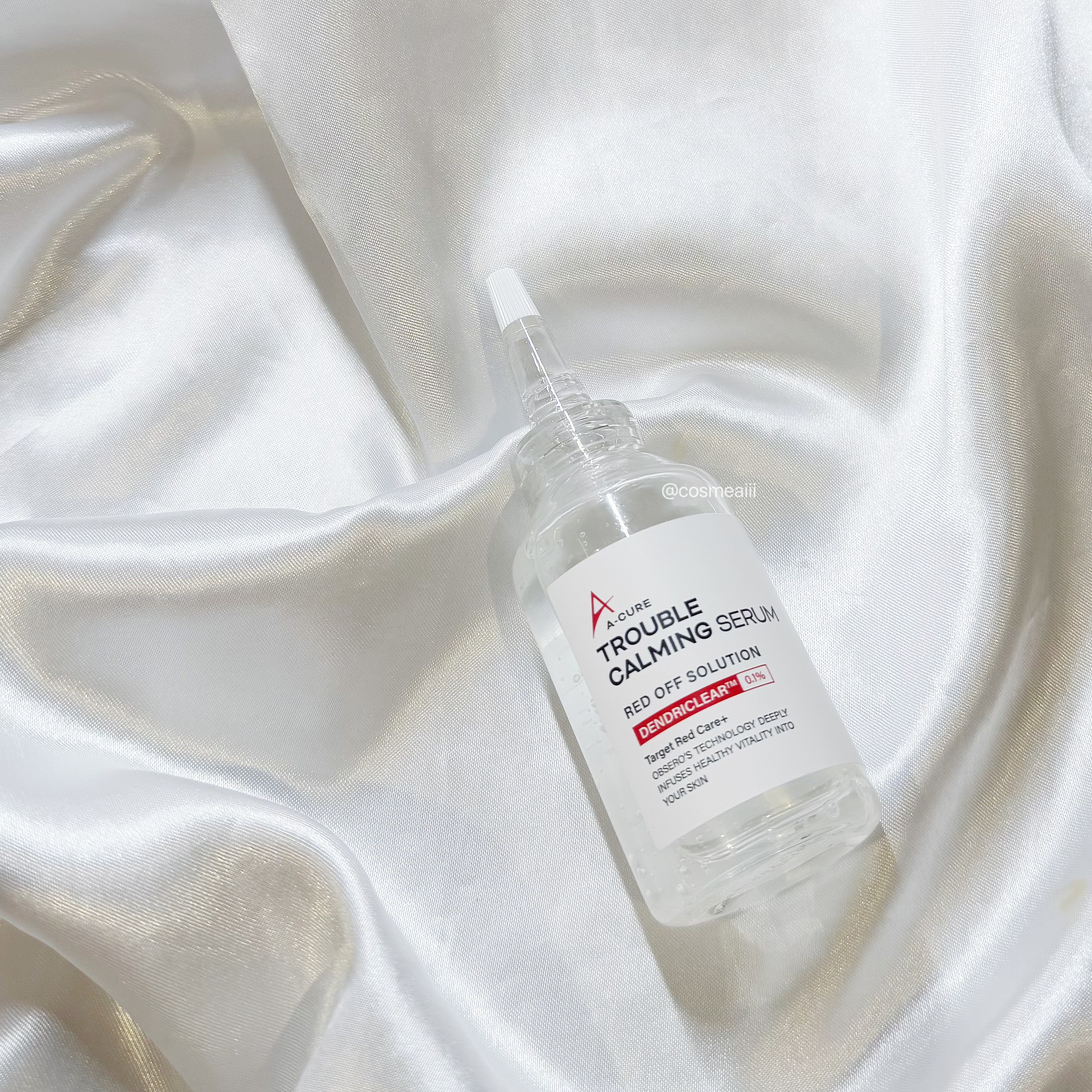 エーキュアトラブルカーミングセラム/obsero/美容液を使ったクチコミ（2枚目）