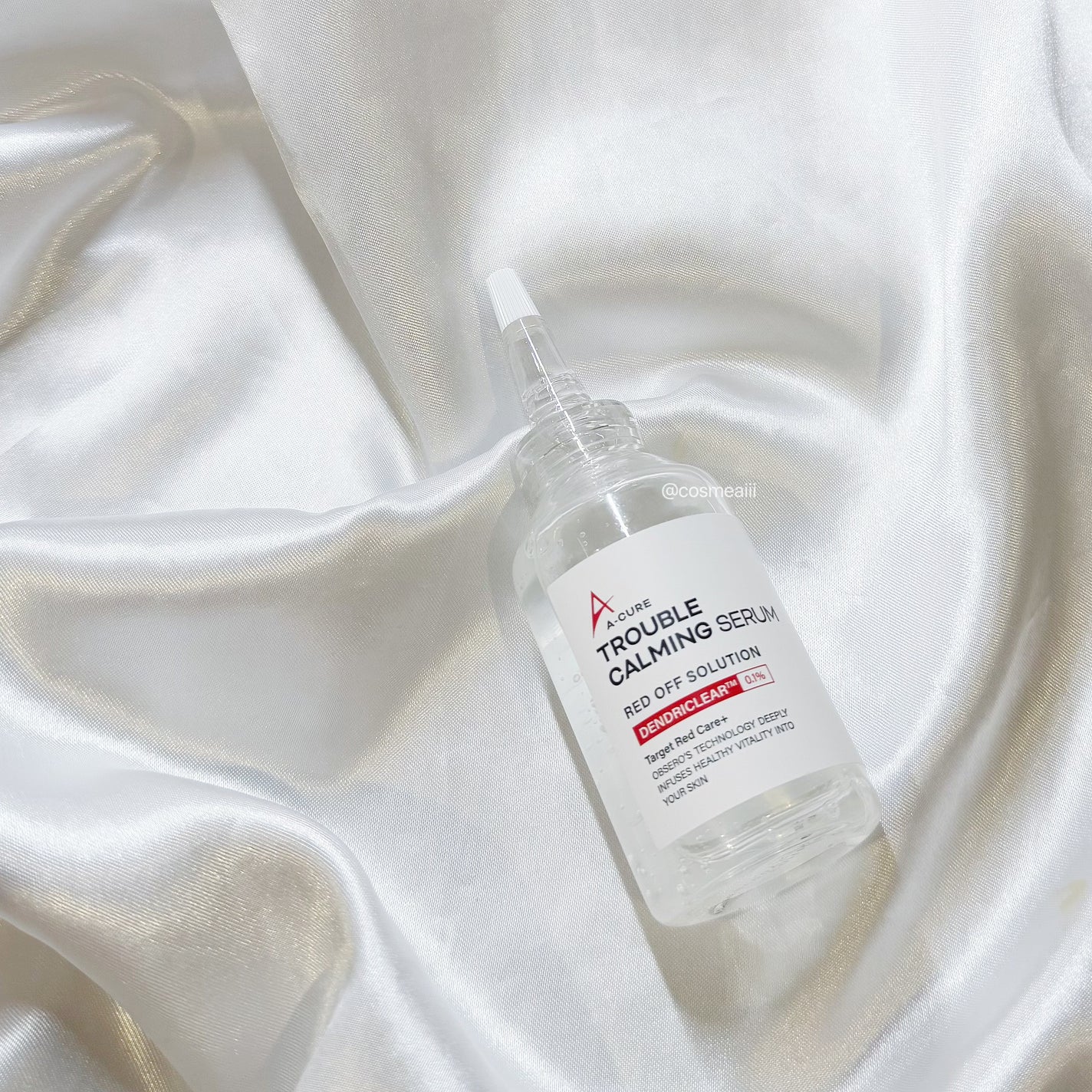 エーキュアトラブルカーミングセラム/obsero/美容液を使ったクチコミ(2枚目)