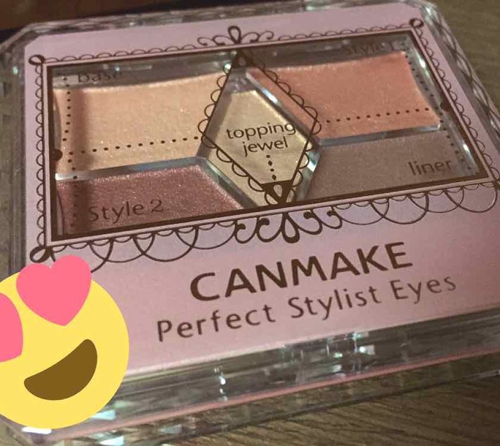 【旧品】パーフェクトスタイリストアイズ/キャンメイク/アイシャドウパレットを使ったクチコミ（1枚目）