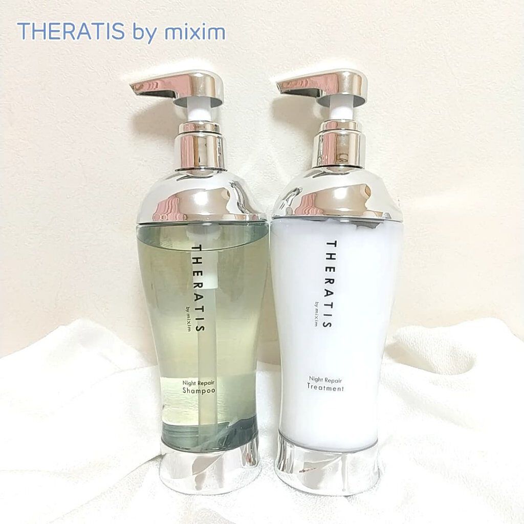 ナイトリペア シャンプー/ヘアトリートメント/THERATIS/シャンプー・コンディショナーを使ったクチコミ（1枚目）