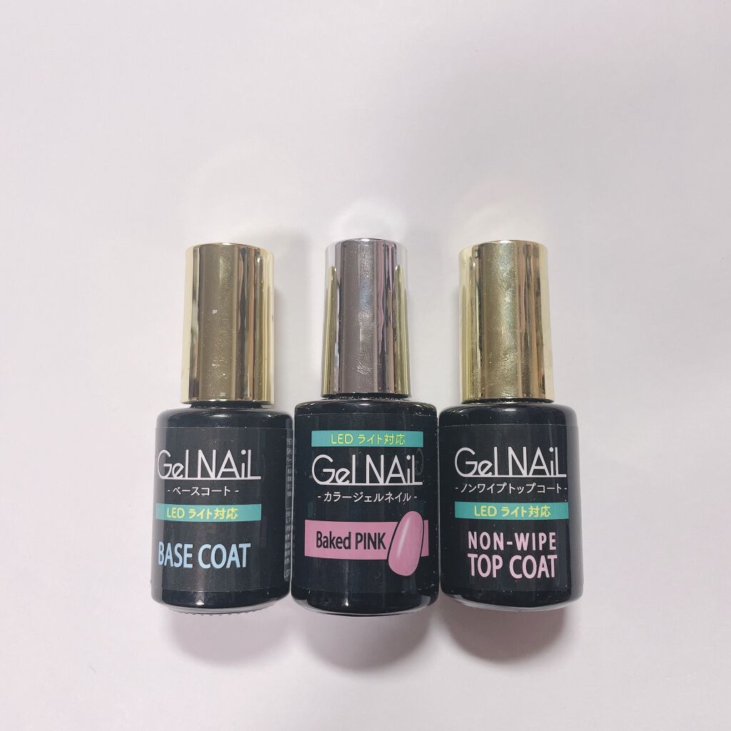 ジェルネイル(ライト対応)/セリア/ジェルネイルを使ったクチコミ(3枚目)