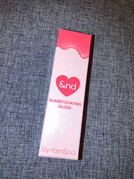 グラッシーコーティンググロス/&nd by rom&nd/リップグロスを使ったクチコミ(2枚目)