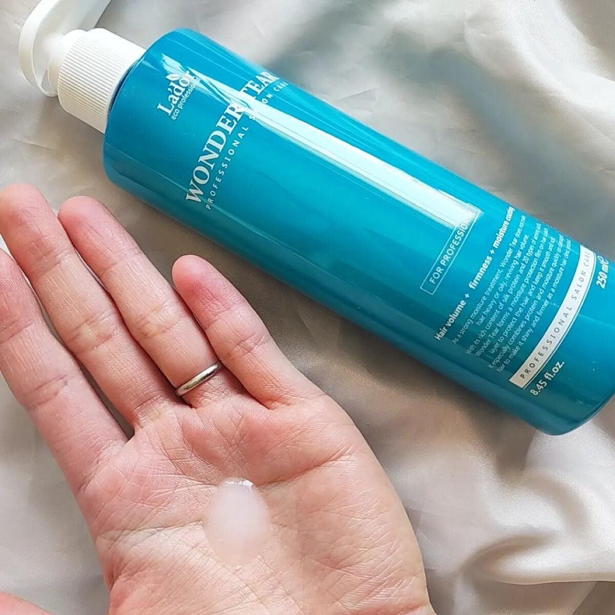 WONDER TEAR/La'dor/洗い流すヘアトリートメントを使ったクチコミ(1枚目)