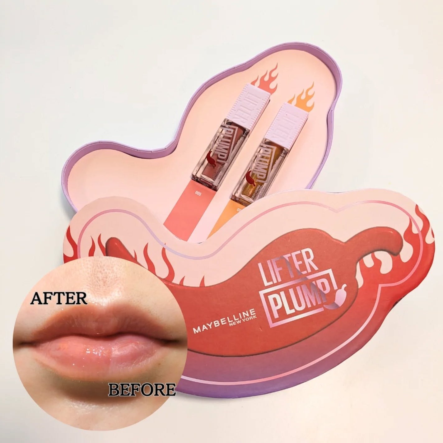 リフタープランプ/MAYBELLINE NEW YORK/リップグロスを使ったクチコミ(6枚目)