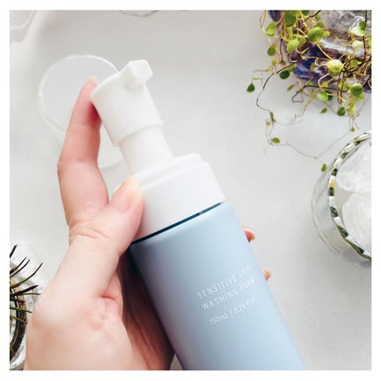 センシティブ スキン ウォッシングフォーム/OSAJI/泡洗顔を使ったクチコミ(2枚目)