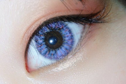 グリッターグレーカラコン/CLARA CONTACT/カラーコンタクトレンズを使ったクチコミ(1枚目)