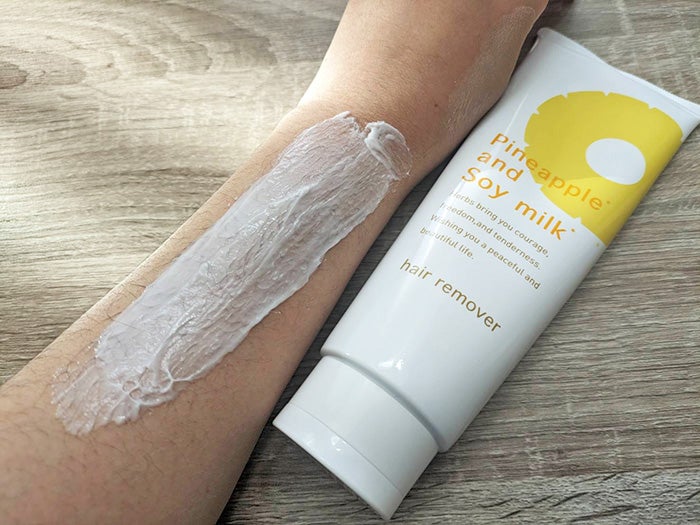 パイナップル豆乳除毛クリーム/鈴木ハーブ研究所/除毛クリームを使ったクチコミ(1枚目)