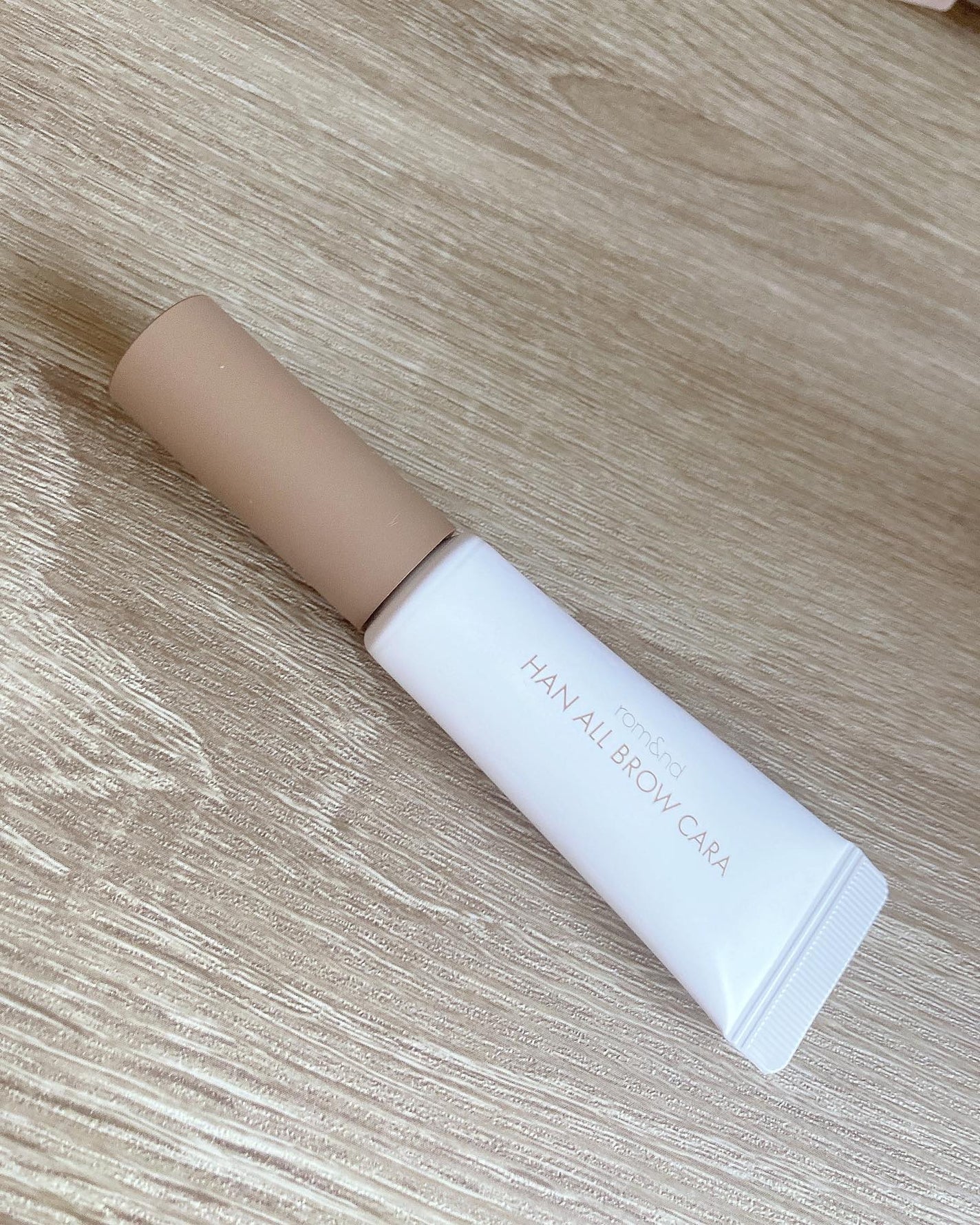 ハンオールブロウカラ/rom&nd/眉マスカラを使ったクチコミ(1枚目)