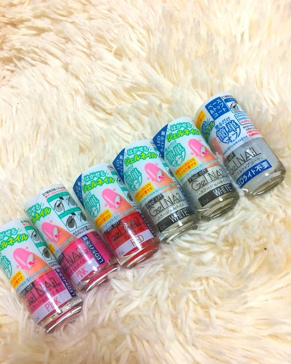 SHジェルネイル(ライト不要)/セリア/ジェルネイル by ひろろん