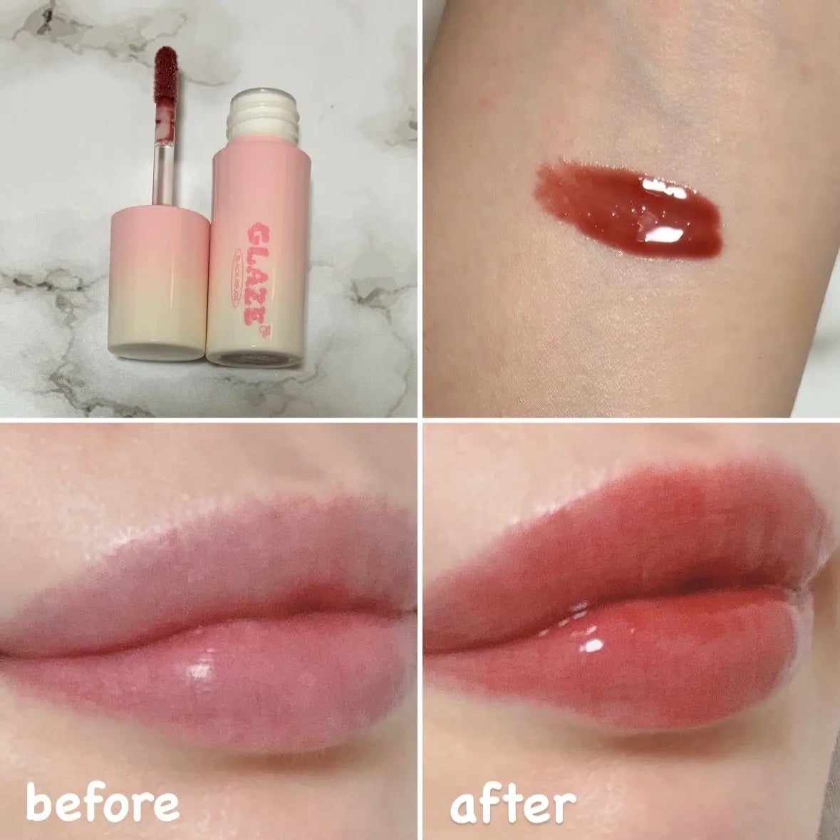 チュイリップグレイズ/BLACK ROUGE/リップグロスを使ったクチコミ(2枚目)