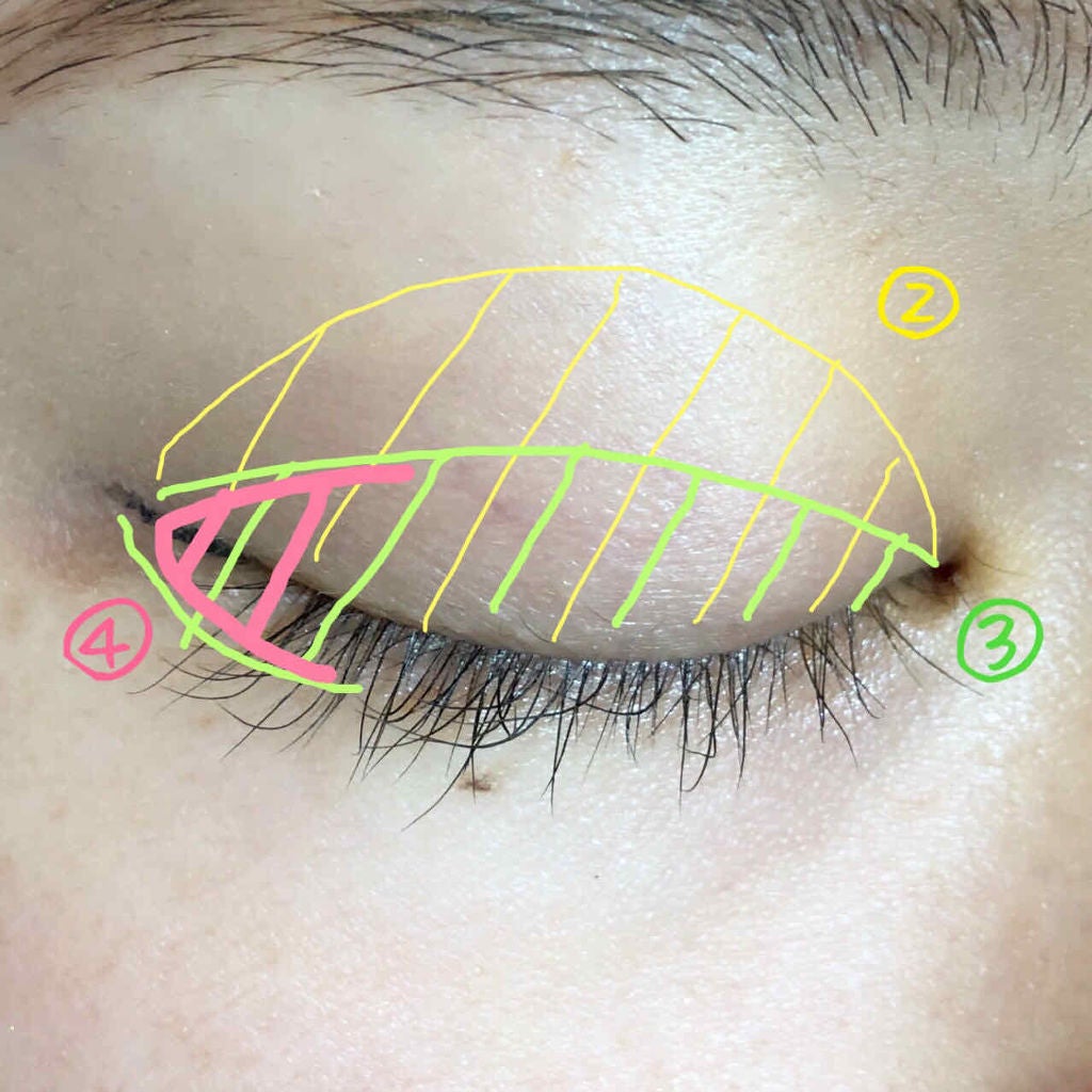 マジョルック(イルミネーター)/MAJOLICA MAJORCA/アイシャドウパレットを使ったクチコミ(3枚目)