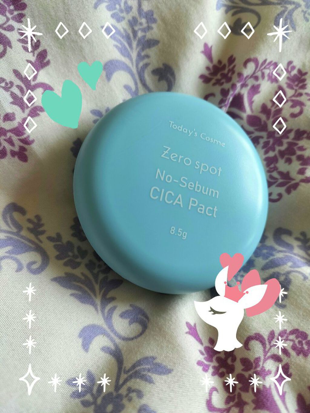 ゼロスポット CICA パクト/Today’s Cosme/プレストパウダーを使ったクチコミ（1枚目）