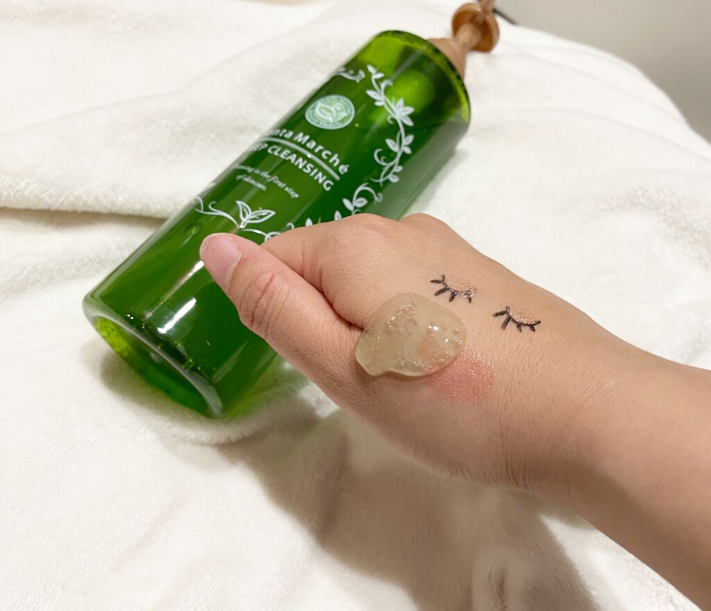 薬用ディープクレンジング/サンタマルシェ/クレンジングジェルを使ったクチコミ（3枚目）