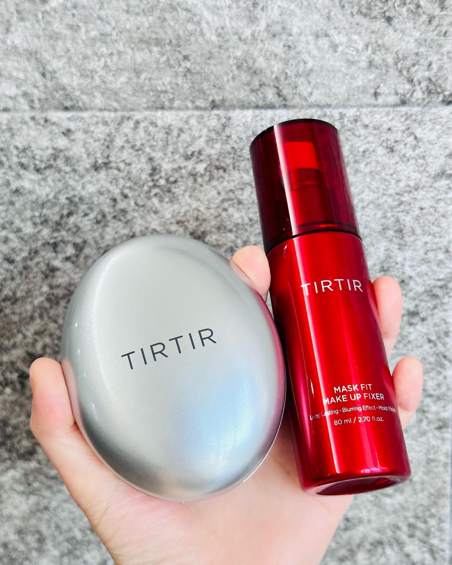 マスクフィット メイクアップフィクサー/TIRTIR(ティルティル)/フィックスミストを使ったクチコミ（1枚目）