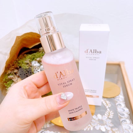 ダルバ ホワイトトリュフバイタルスプレーセラム/ダルバ/ミスト状化粧水を使ったクチコミ(2枚目)