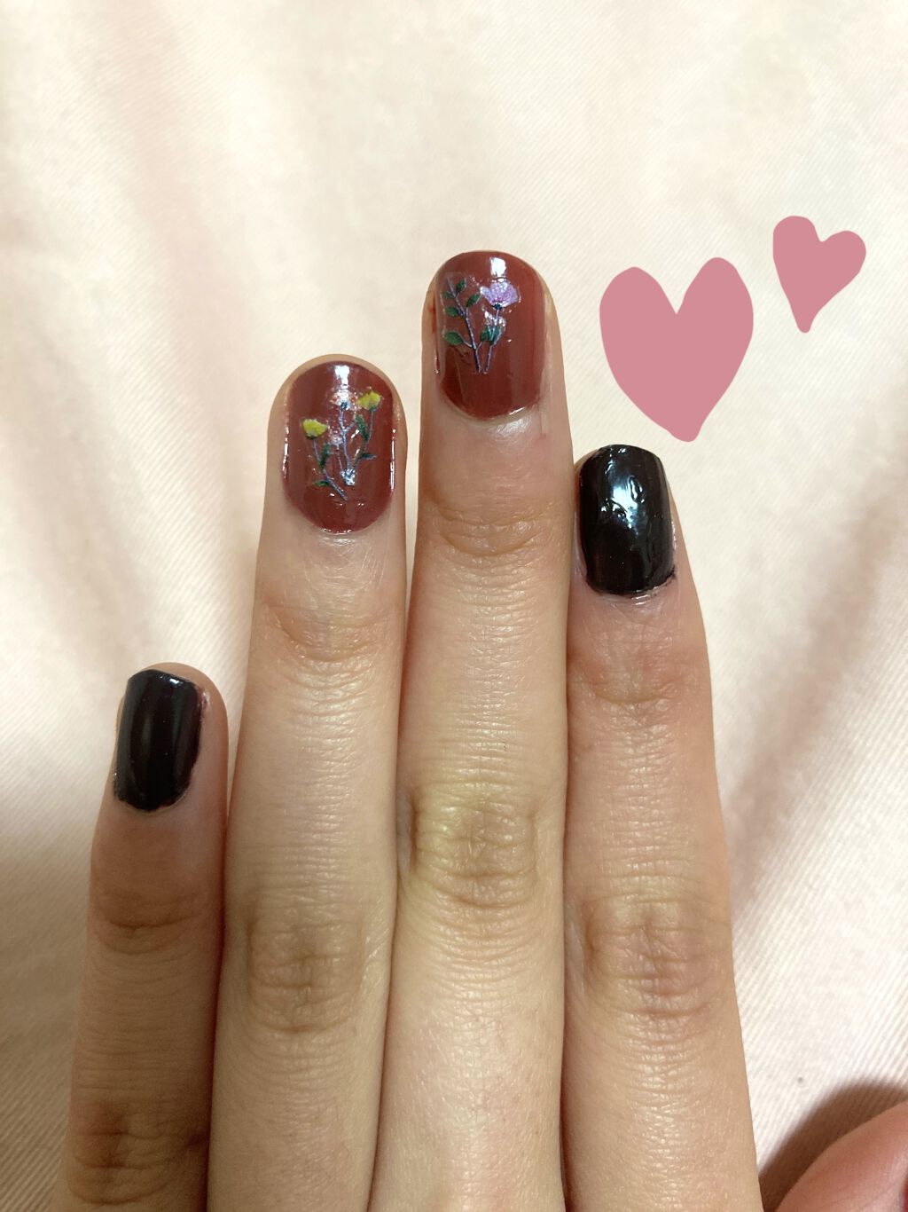 カラフルネイルズ/キャンメイク/マニキュアを使ったクチコミ（1枚目）