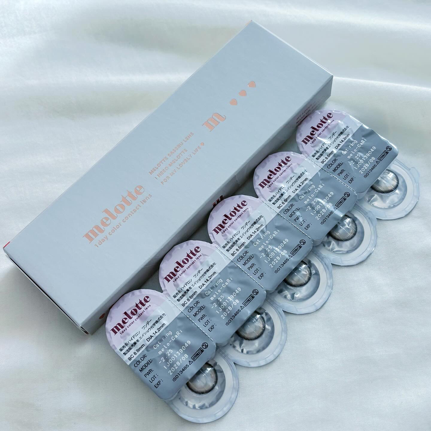 melotte 1day/melotte/ワンデー（１DAY）カラコンを使ったクチコミ（1枚目）