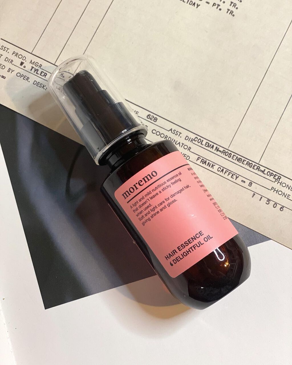 ヘアエッセンスディライトフルオイル 70ml / Hair Essence Delightful Oil 70ml/moremo/ヘアオイルを使ったクチコミ（1枚目）