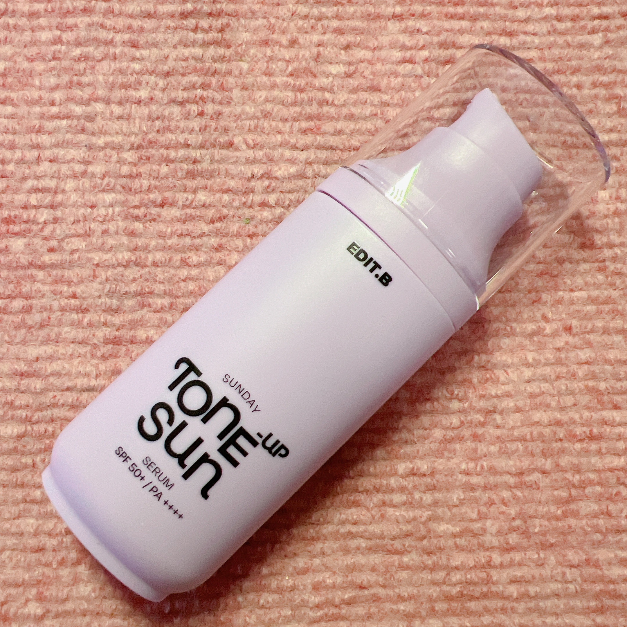 サンデートーンアップサンセラム/EDIT.B/美容液を使ったクチコミ（1枚目）