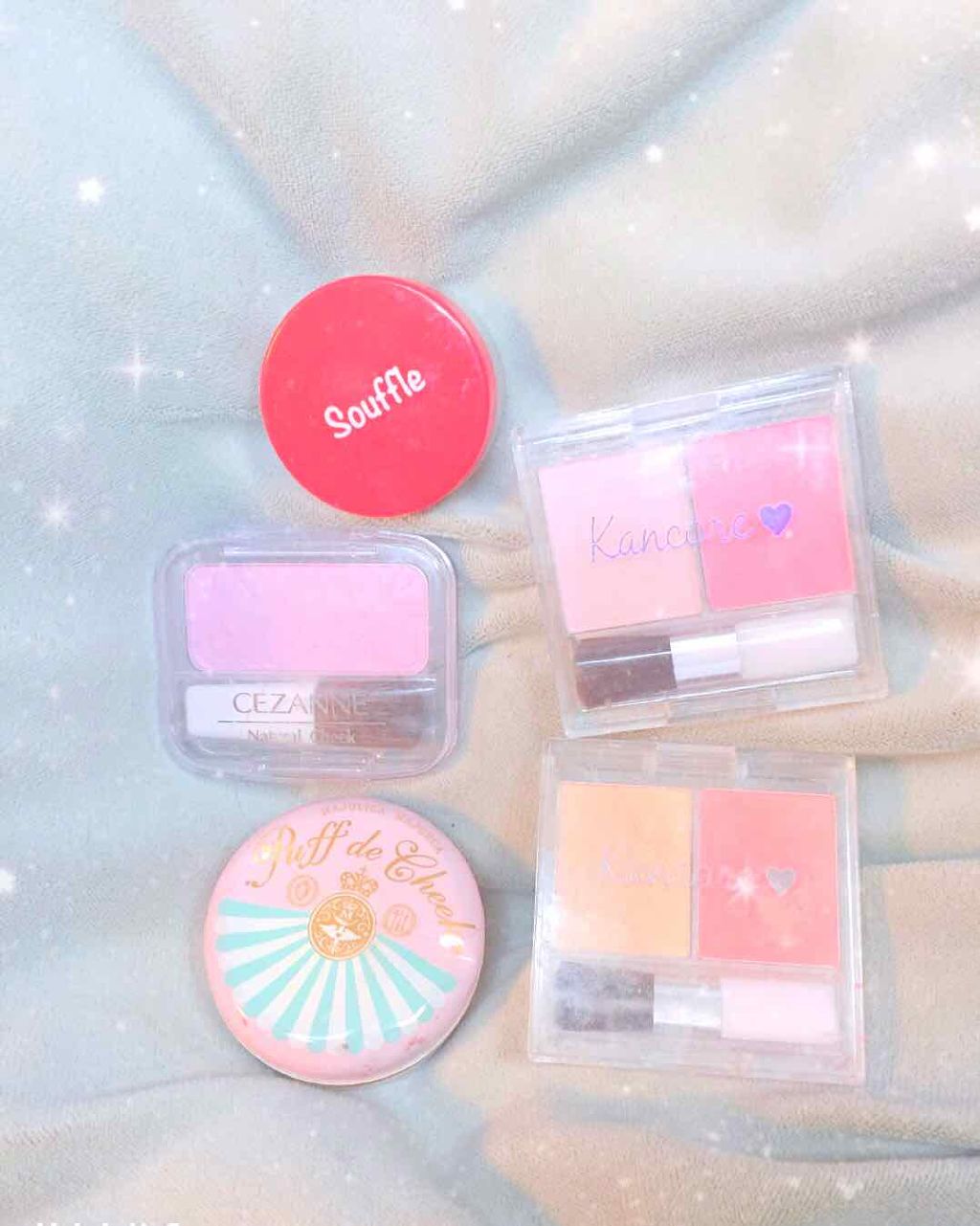 パフ・デ・チーク/MAJOLICA MAJORCA/パウダーチークを使ったクチコミ（1枚目）