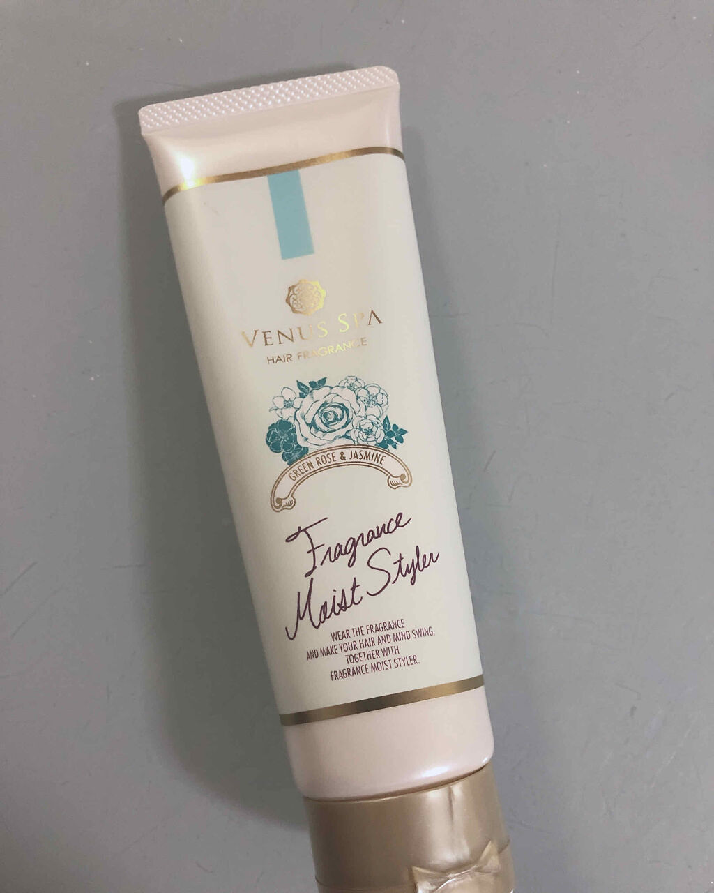 フレグランスモイストスタイラー グリーンローズ＆ジャスミン/ヴィーナススパ/ヘアワックス・クリームを使ったクチコミ（2枚目）