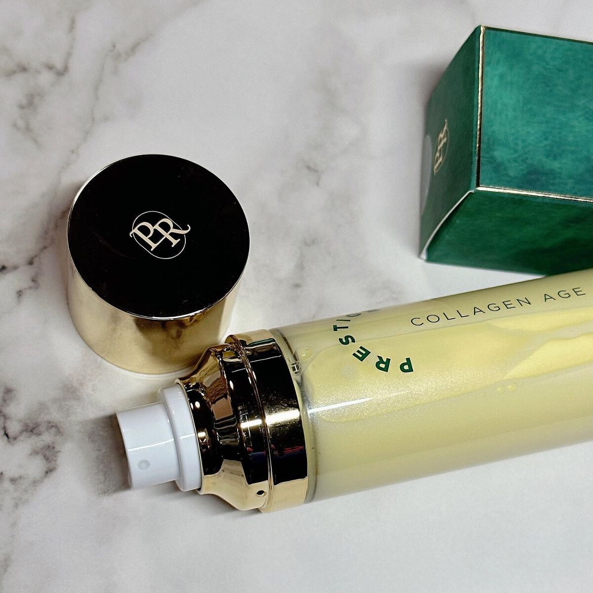 プレステージ コラーゲンエイジクリームミスト/VELY VELY/ミスト状化粧水を使ったクチコミ(4枚目)