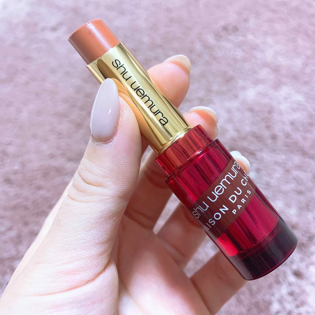 ルージュ アンリミテッド/shu uemura/口紅を使ったクチコミ(1枚目)