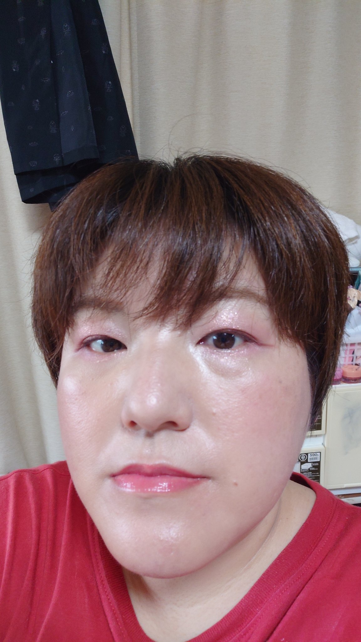 ドラマティックアイカラー (パウダー)/(クリーム)/マキアージュ/アイシャドウパレットを使ったクチコミ（2枚目）